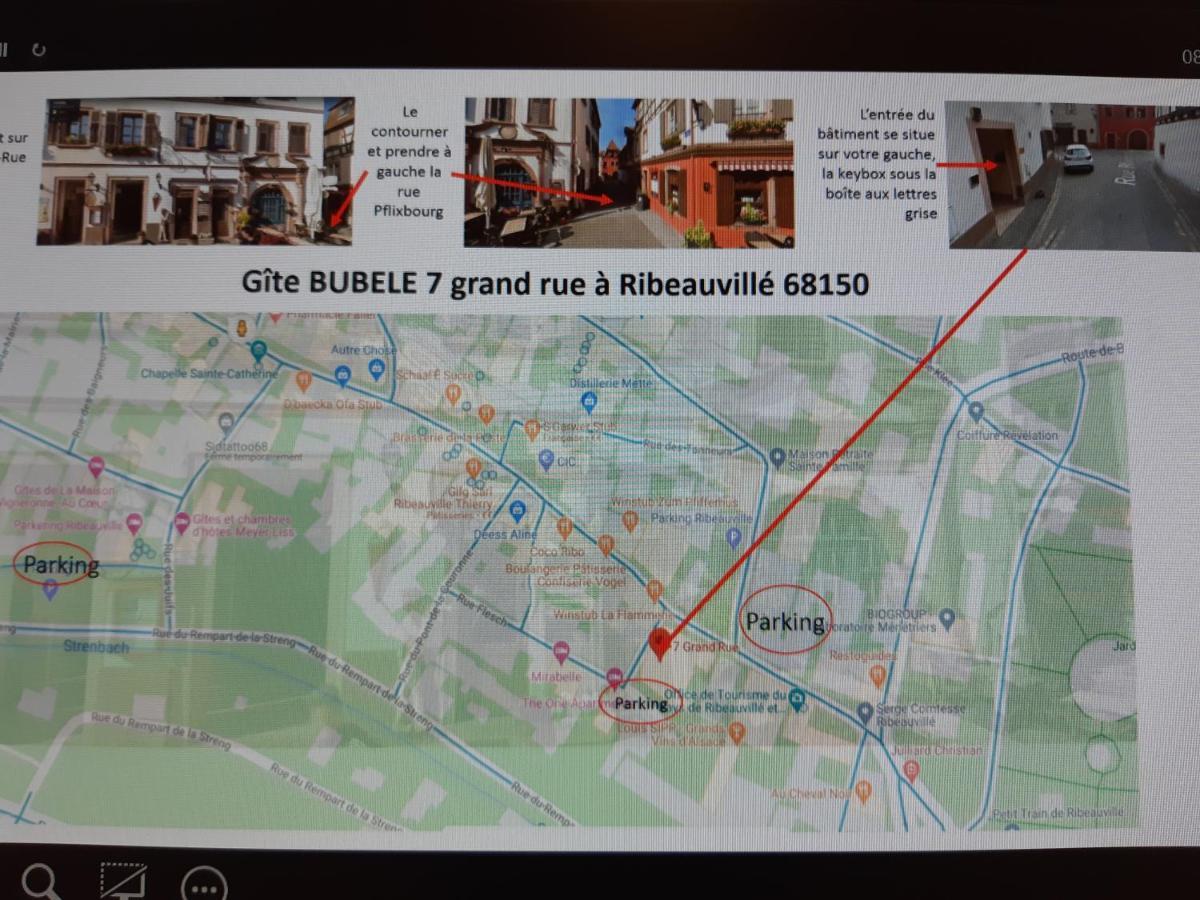 Le Bubele Au Coeur Du Centre Medieval Et Vignoble Ribeauvillé Εξωτερικό φωτογραφία